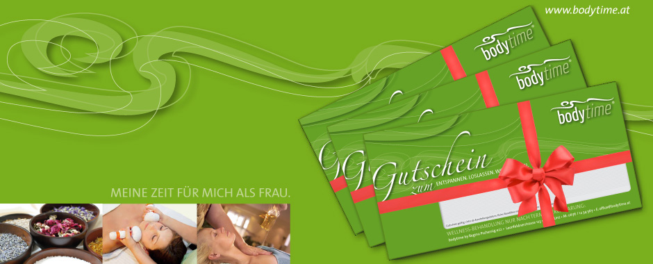 gutschein bodytime by Regina Pschernig schenken - Wellness Anwendungen. Lever Lever® - Sassi dei Vulcano® - Pantai Luar® Stempelbehandlung - Pantai Herbal Belle Visage® - Linz Urfahr Sankt Magdalena Gründberg